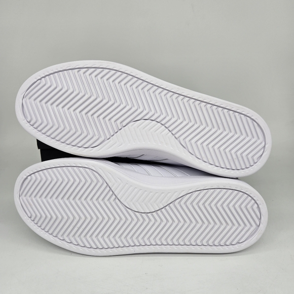 New adidas Grand Court 2.0 Cloud White Gold Metallic Women's Shoes Size 6 - Picture 7 of 8